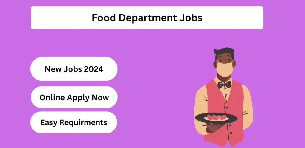 Food Department Jobs 2024 Pakistan Online Apply