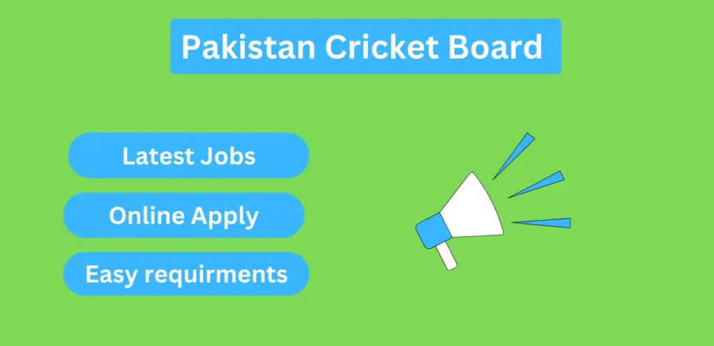 Pakistan Cricket Board Pcb Jobs 2024