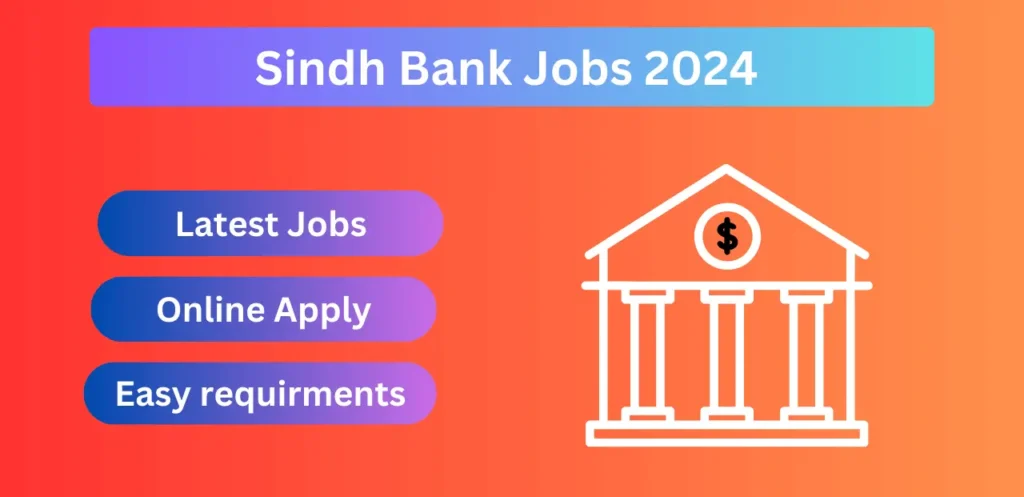 Sindh Bank Jobs 2024 Online Apply